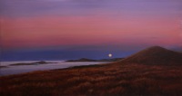 1445-Cloud-inversion and moonrise - South Barrule