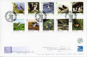 Manx Bird Atlas 2006 fdc