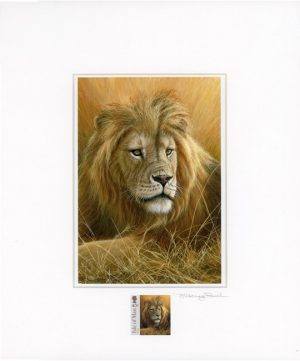 lion stamp