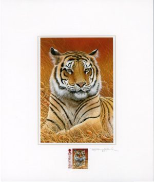 tiger stamp